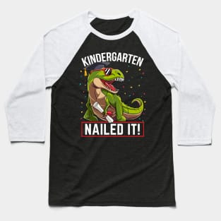 Dinosaur T-Rex Kindergarten Graduation Gift Baseball T-Shirt